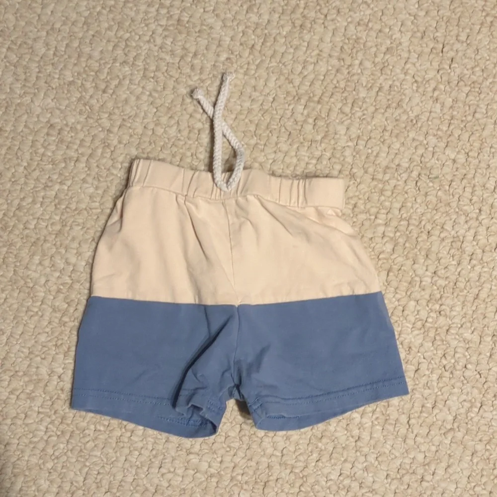 Blue and White Hoodie Set 12-18 months
